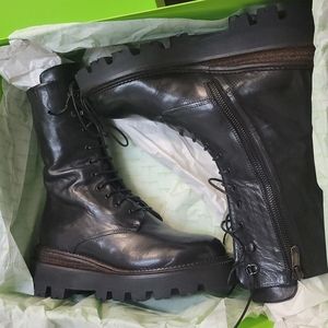 Sam Edelman combat boots